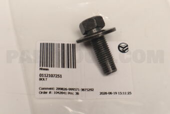 0112107251 BOLT