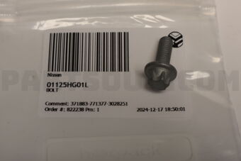 01125HG01L BOLT