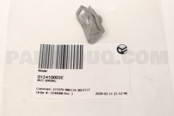 012410002E NUT-SPRING