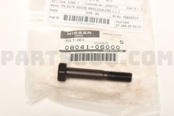 0804106000 BOLT-HEX