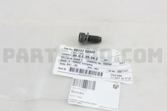 081170202E BOLT