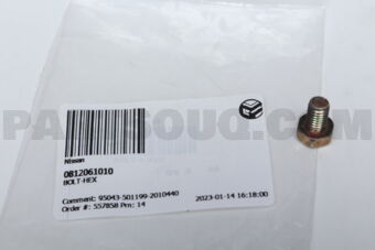0812061010 BOLT-HEX