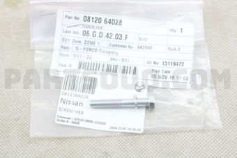 0812064028 SCREW HEX