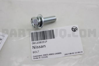 081208251F BOLT