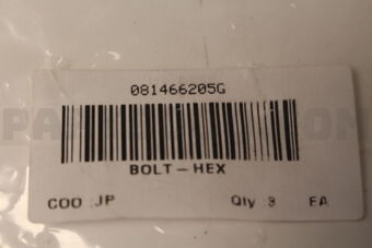 081466205G BOLT-HEX