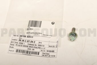 081588251F BOLT
