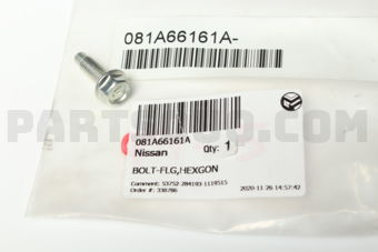 081A66161A BOLT-FLG,HEXGON