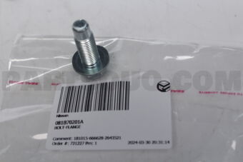081B70201A BOLT-FLANGE