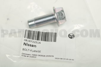 081B72251A BOLT-FLANGE