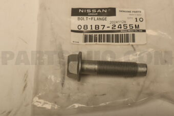 081B72455M Nissan BOLT-FLANGE