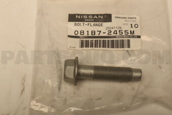 081B72455M Nissan BOLT-FLANGE