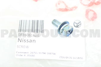0836061626 SCREW