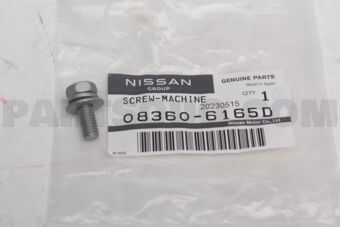 083606165D Nissan SCREW-MACHINE