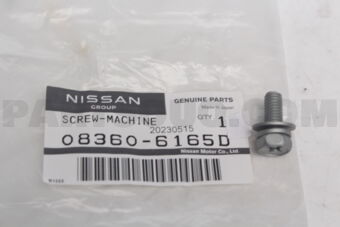 083606165D Nissan SCREW-MACHINE