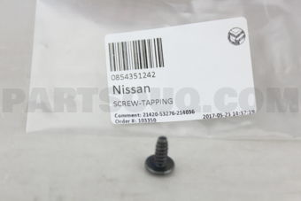 0854351242 SCREW-TAPPING