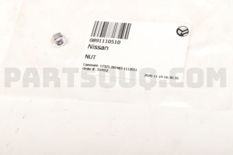 0891110510 NUT