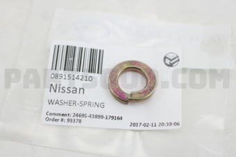 0891514210 WASHER-SPRING