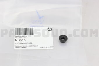 089183062A Nissan NUT-FLANGE,HEX