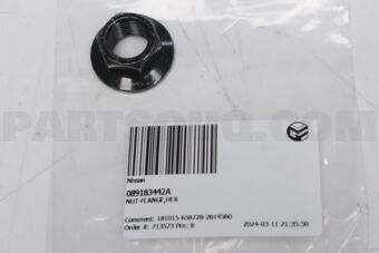 089183442A NUT-FLANGE,HEX