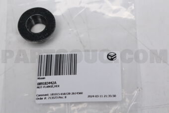 089183442A NUT-FLANGE,HEX