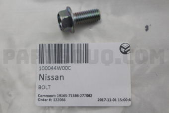 100044W00C BOLT