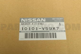 10101V59X7 GASKET KIT-ENGI