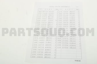 10101VX126 GASKET-ENGINE