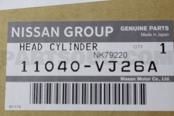 11040VJ26A HEAD ASSY-CYLINDER