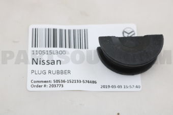 110515L300 PLUG RUBBER