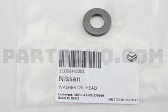 11058H1001 WASHER