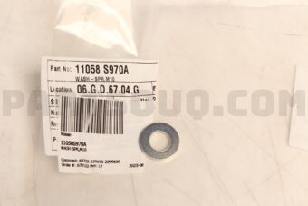 11058S970A Nissan WASH-SPR,M10