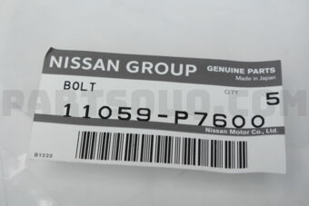 11059P7600 BOLT-CYLINDER HEAD