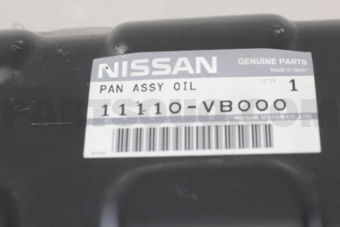 11110VB000 PAN ASSY-OIL