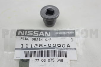 1112800Q0A PLUG-DRAIN