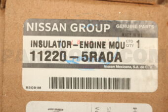 112205RA0A INSULATOR ENGINE MOUNTING,LH