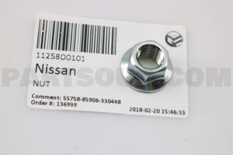 11258D0101 NUT
