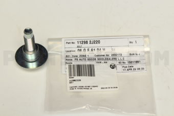 112982J220 BOLT