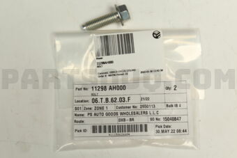 11298AH000 BOLT