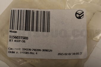 115603TS0B JET ASSY OIL