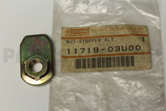 1171903U00 NUT-STOPPER,ALTERNATOR