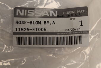 11826ET005 HOSE-BLOW BY,A