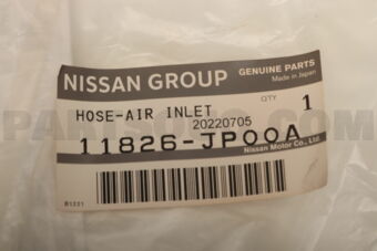 11826JP00A HOSE-BLOW BY,A