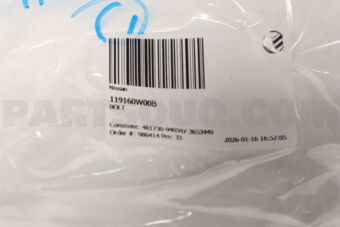 119160W00B BOLT