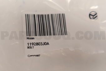 1192803J0A Nissan BOLT