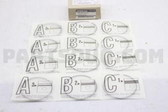 120337J60A RING SET-PISTON