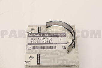 12247HG01A Nissan BEARING MAIN,CE
