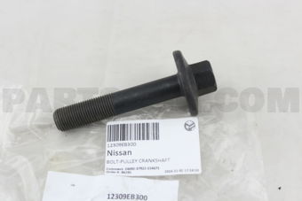 12309EB300 BOLT-PULLEY,CRANKSHAFT