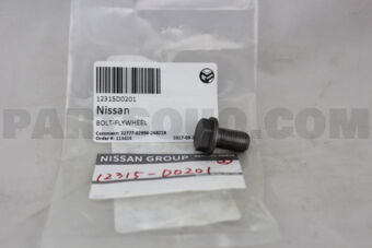 12315D0201 Nissan BOLT-FLYWHEEL