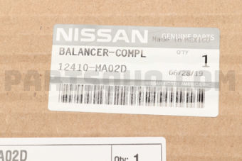 12410MA02D BALANCER-COMPLETE