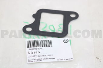 13050VB000 Nissan GASKET-WATER INLET